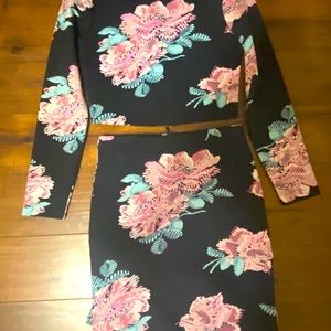 Elizabeth James top & pencil skirt set